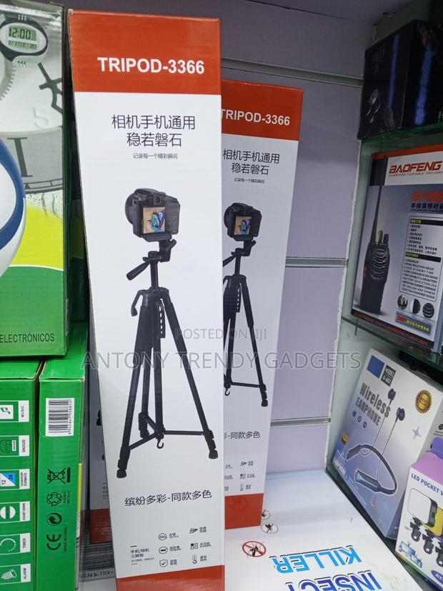 Tripod 3366 Professional Smartphone Camera Tripod Stand - thumbnail 2