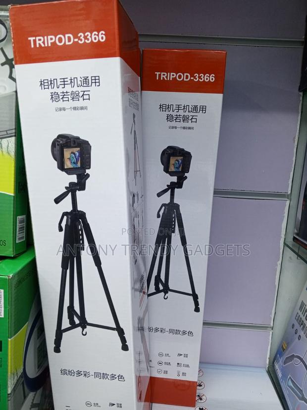 Tripod 3366 Professional Smartphone Camera Tripod Stand - thumbnail 3
