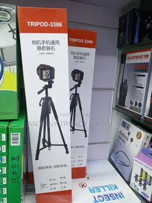 Tripod 3366 Portable Photography Stand With Phone Holder