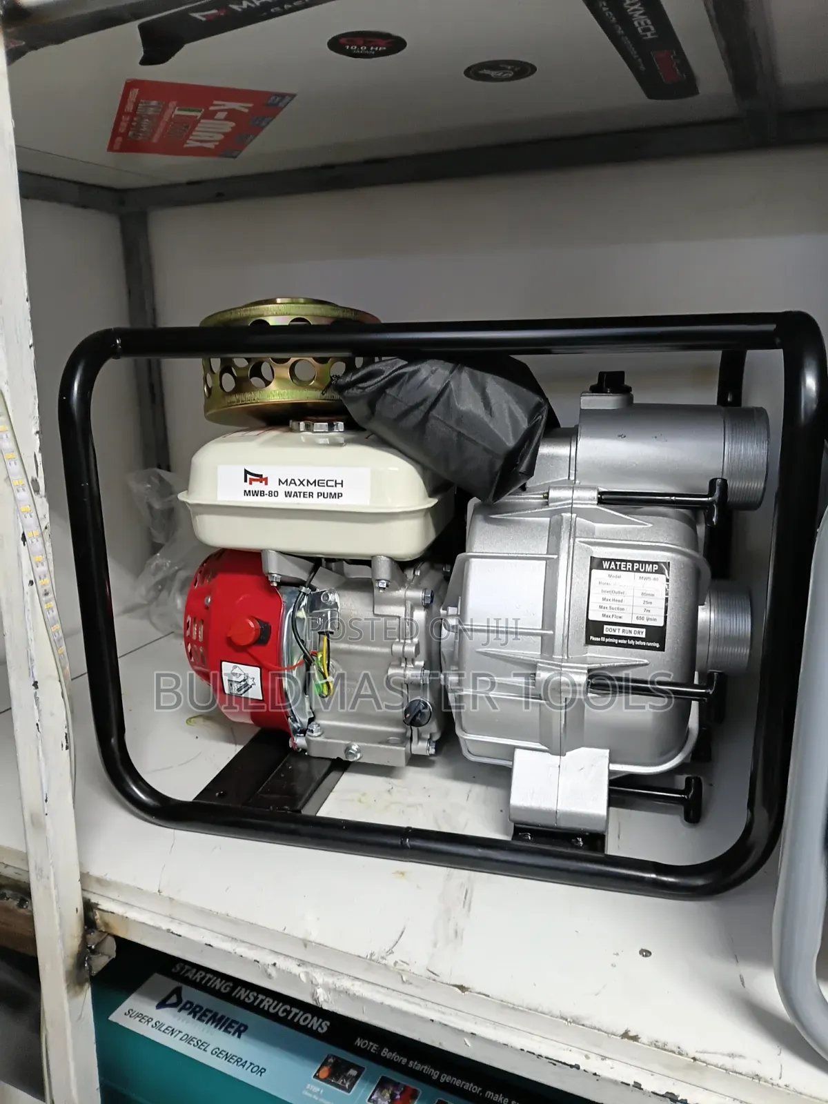 Maxmech MWP-80 Gasoline-Powered Water Pump