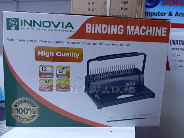 Binding Machine A4 Metallic - thumbnail 2