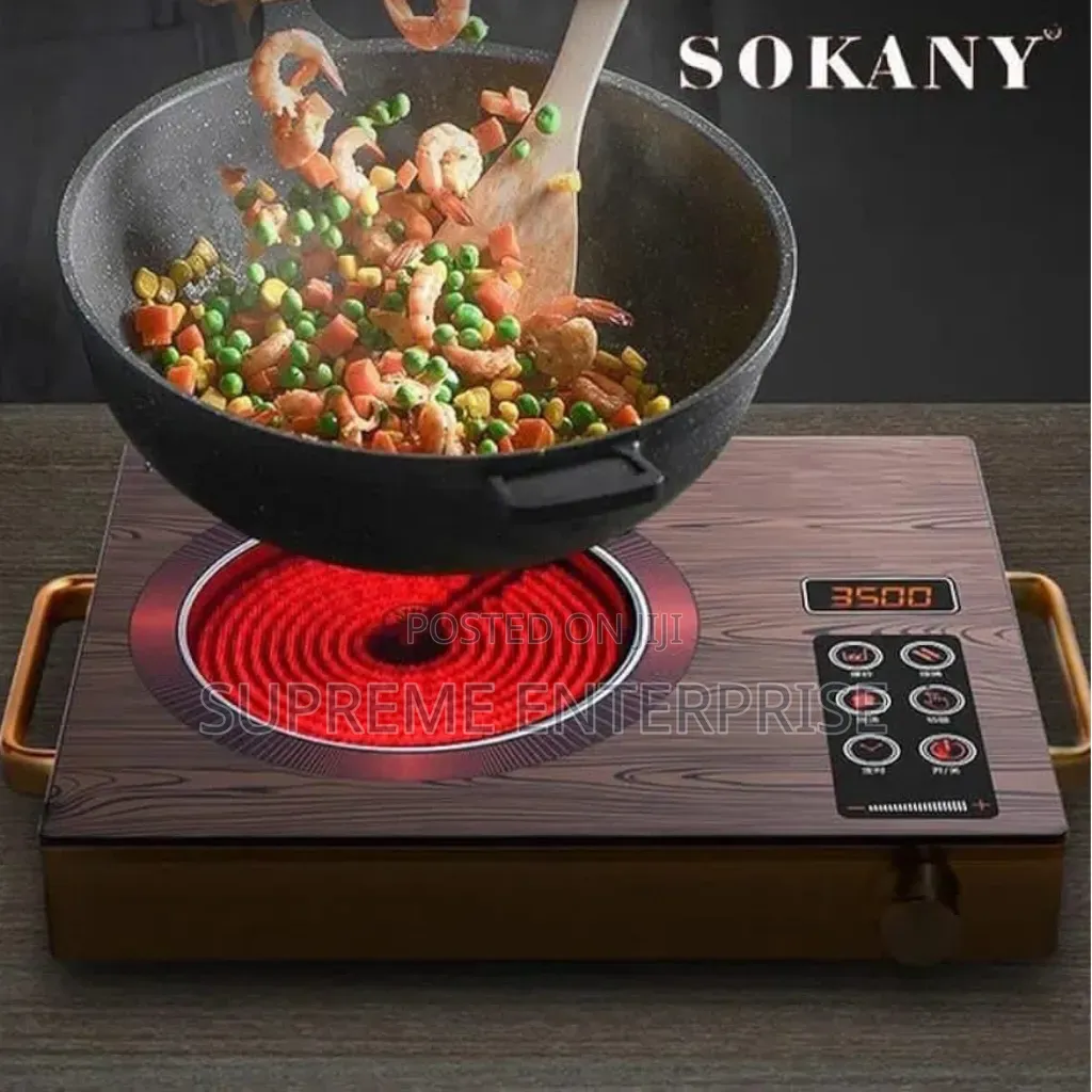 *Sokany Radiant Cooker*Uses Any Cooking Pot