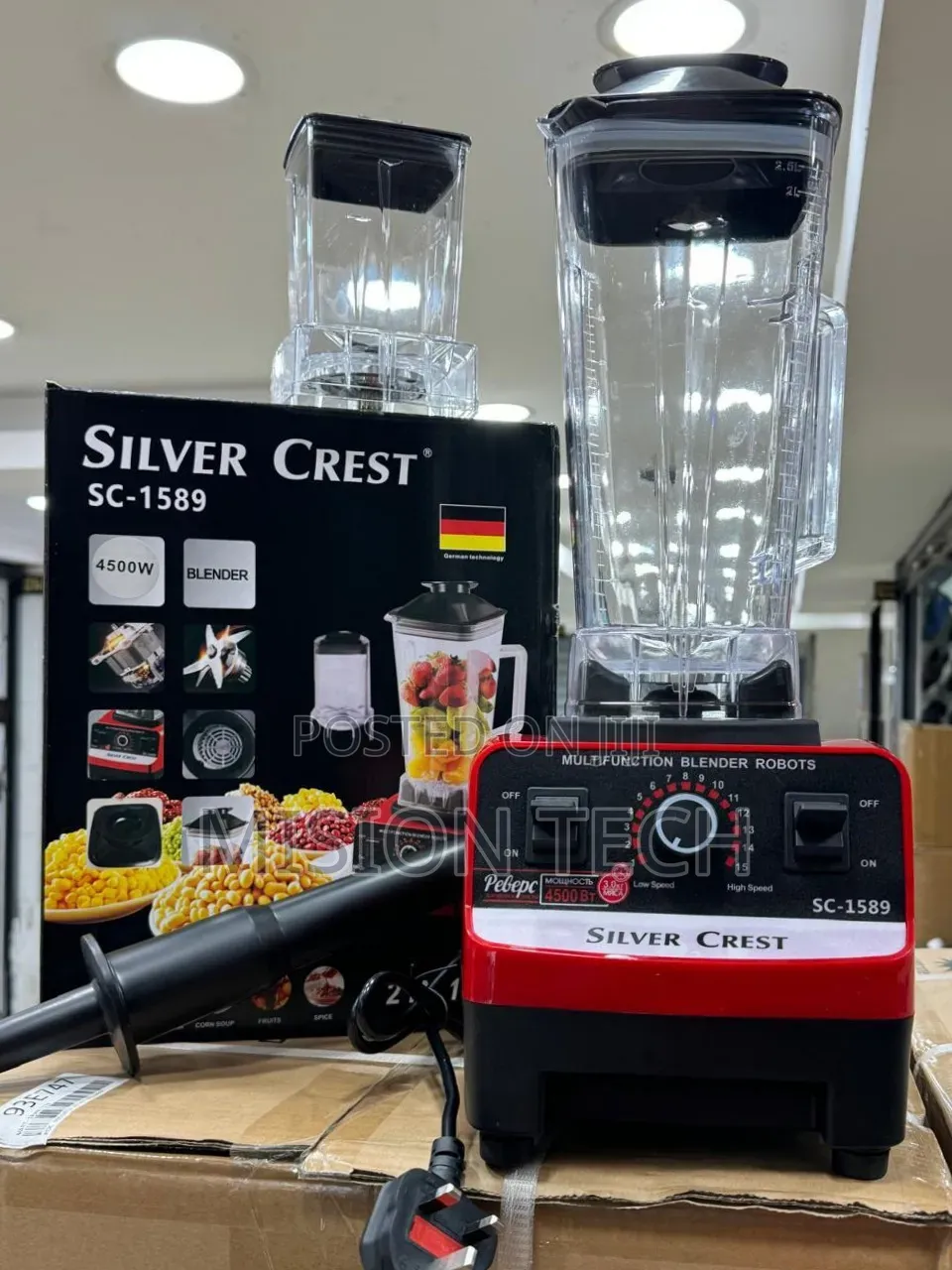 Silver Crest Sc-1589 Multifunction Blender**