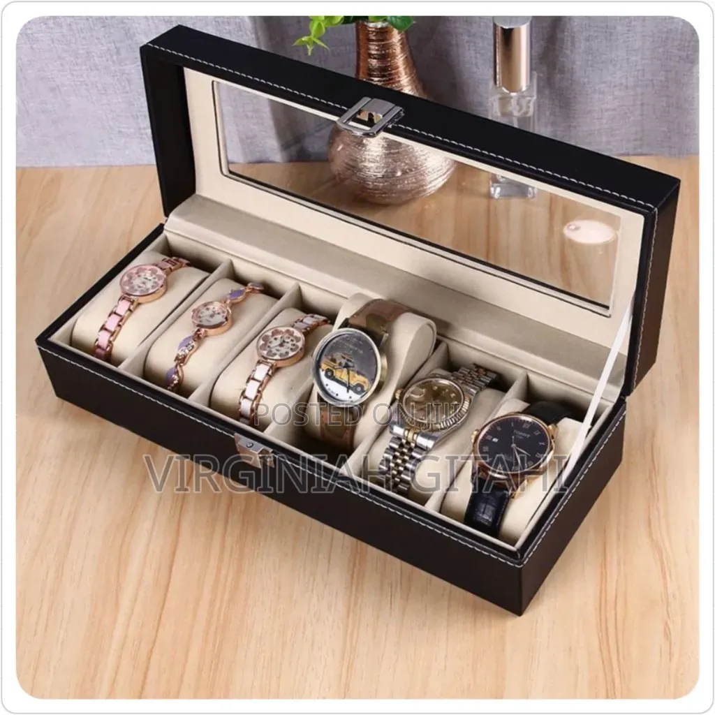 *6 Slots Watch Organizer/ Storage Box