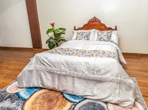 Silk Duvet Cover Set | Lace Design | 4 PCS | Size 6x7