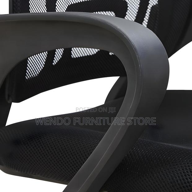 Office Chairs; Mesh Office Swivel Mid Back Cvver Chairs - thumbnail 4