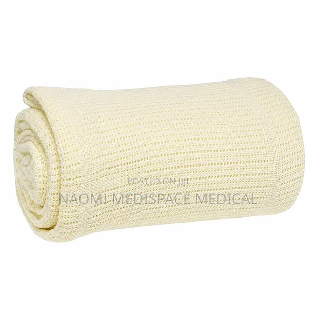 Cream Hospital Cellular Blankets