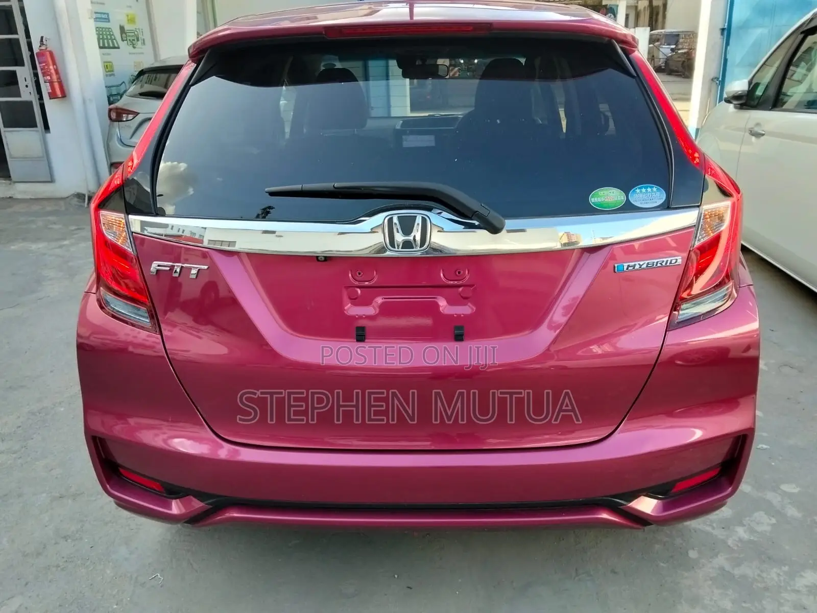 Honda Fit LX 2019 Maroon