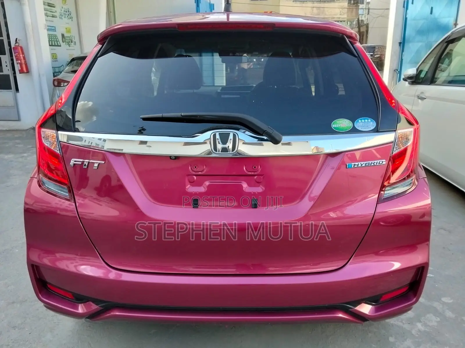 Honda Fit LX 2019 Maroon