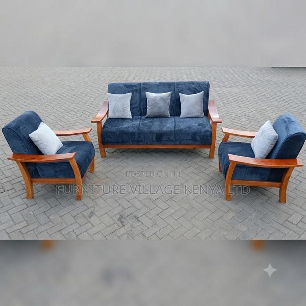 5-Seater Fabric Office Sofa Set - thumbnail 2