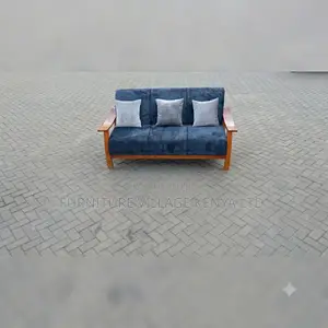 5-Seater Fabric Office Sofa Set