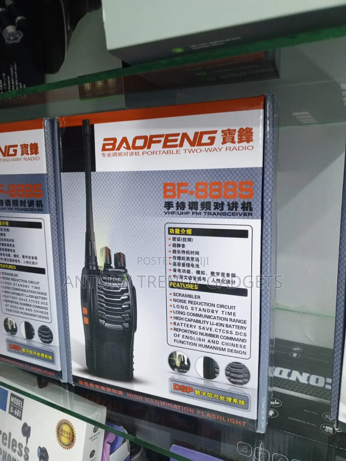 Baofeng Bf-888s Handheld Walkie Talkie for Security and Events