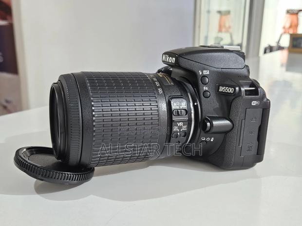 Nikon D5500 With Nikkor 55-200mm Zoom Lens.