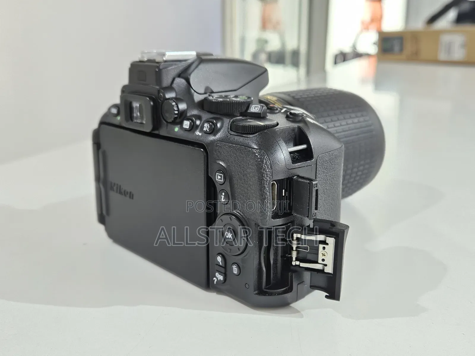 Nikon D5500 With Nikkor 55-200mm Zoom Lens.