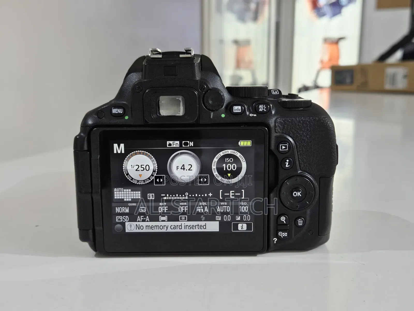 Nikon D5500 With Nikkor 55-200mm Zoom Lens.
