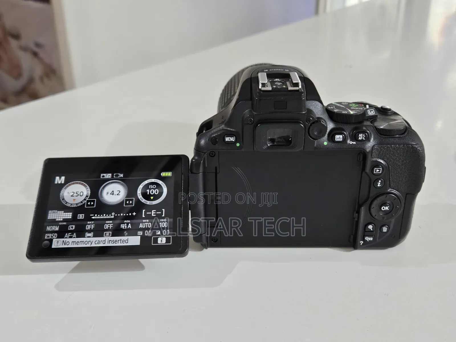 Nikon D5500 With Nikkor 55-200mm Zoom Lens.