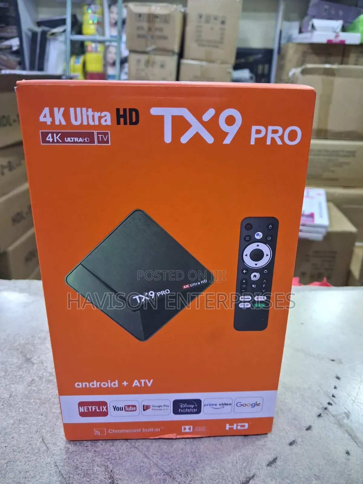 T×9 Pro Android TV Box(4k)