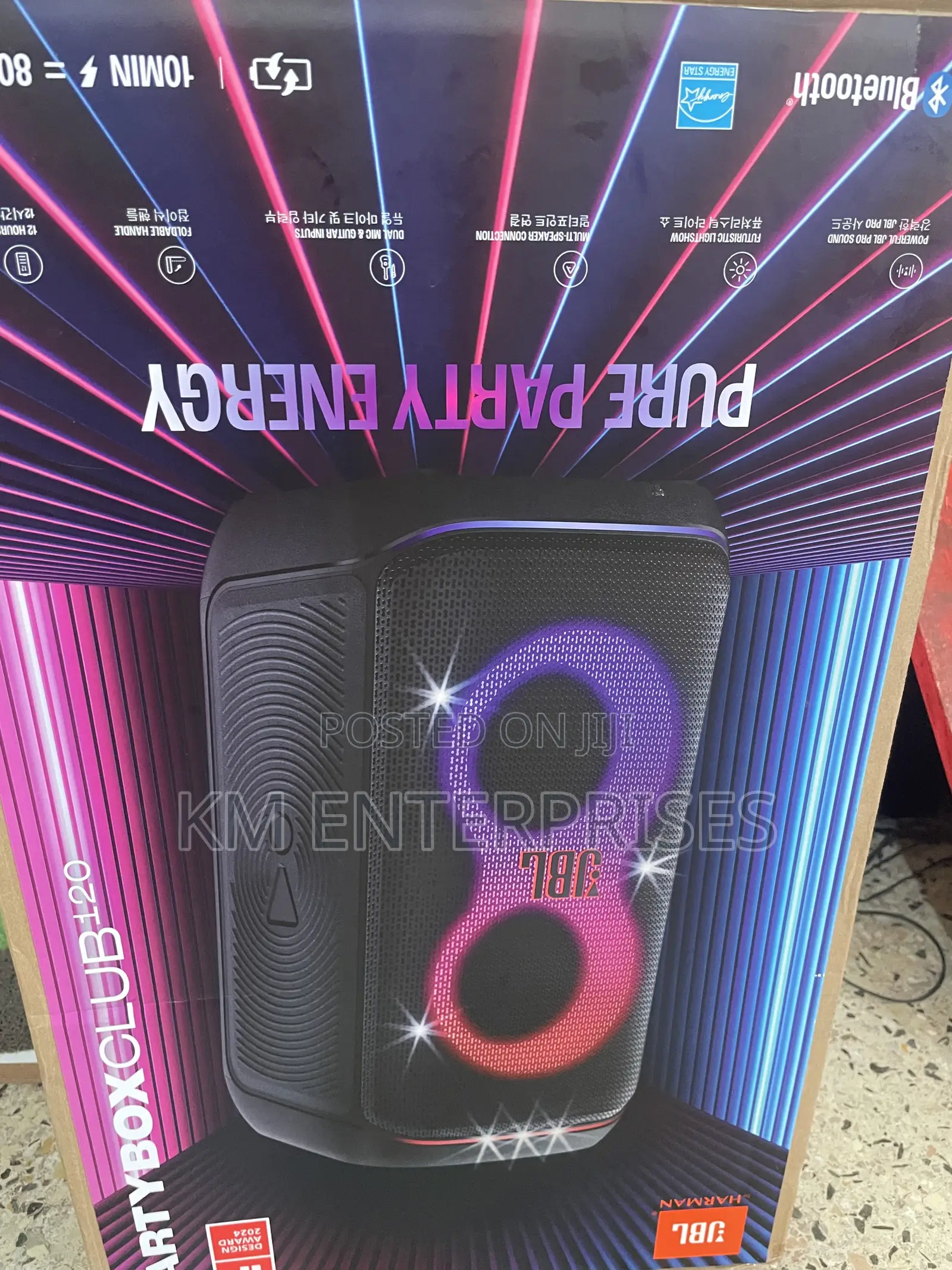 JBL Partybox 120 Bluetooth Speaker