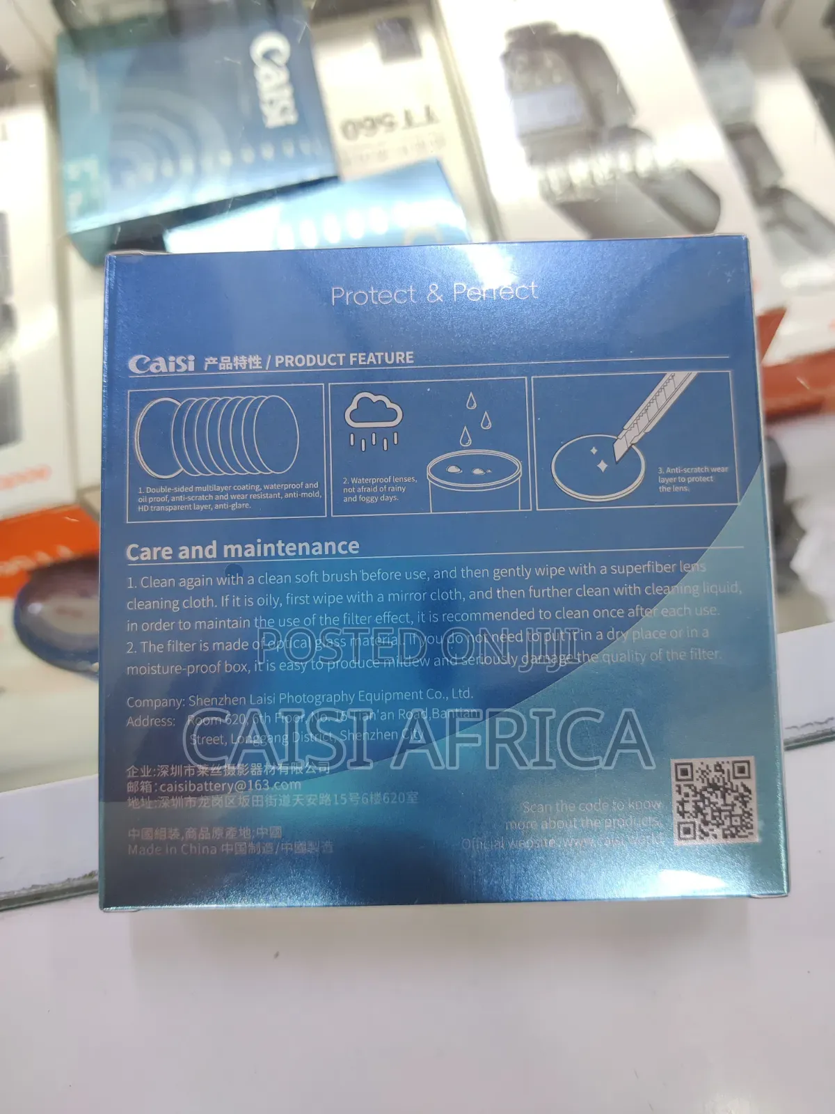 Caisi Uv Filter for Lenses 55mm