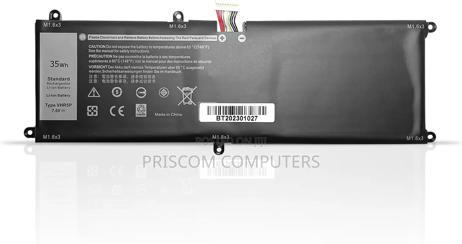 Vhr5p XRHWG Rhf3v Battery for Dell Latitude 11 5175, 11 5179 Series