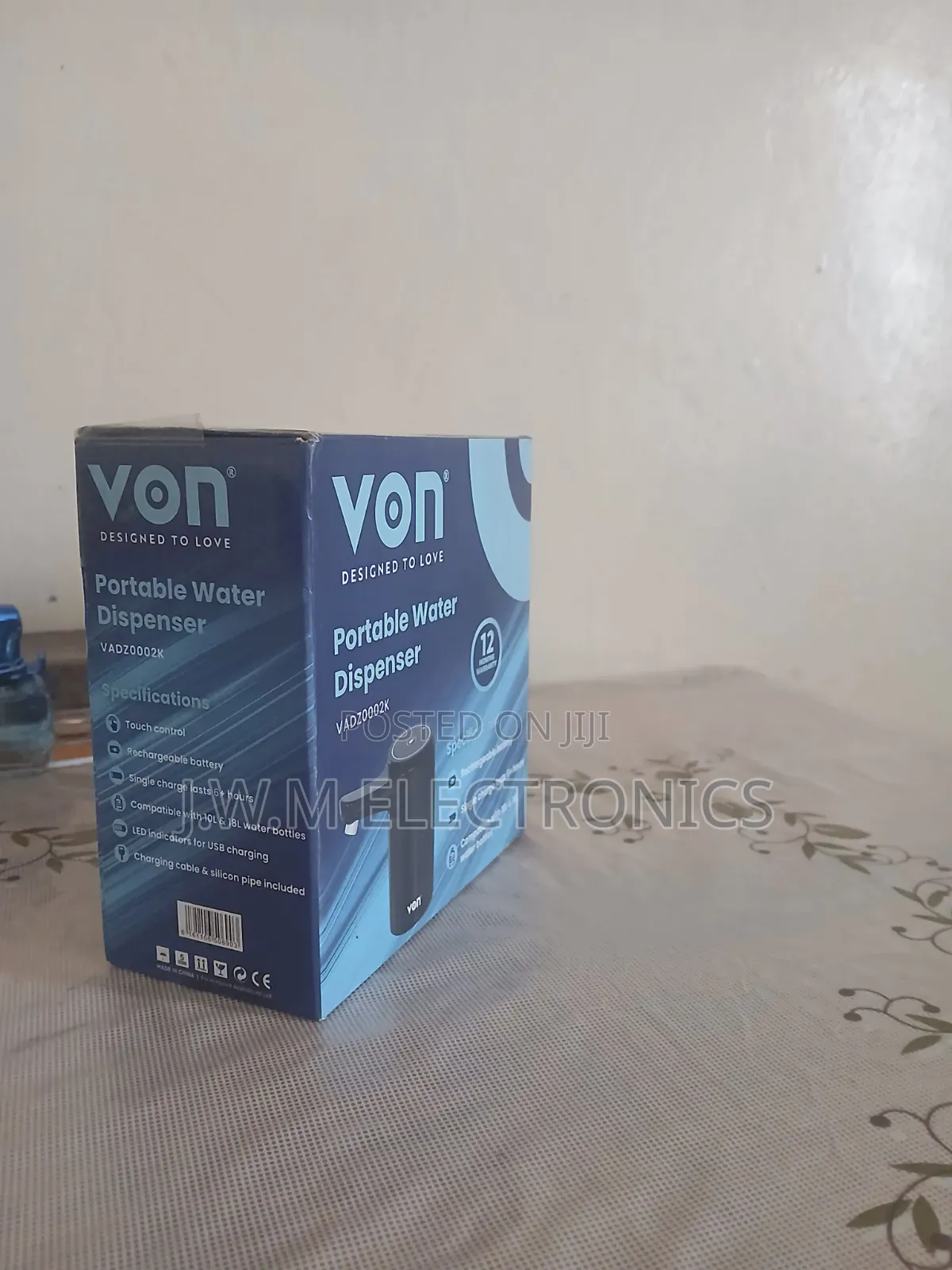 Von Portable Water Dispenser