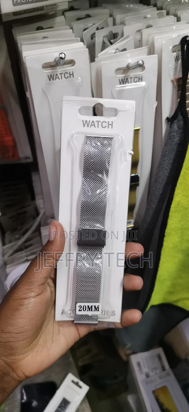 20mm Stainless Steel Milanese Loop Watch Band - main view