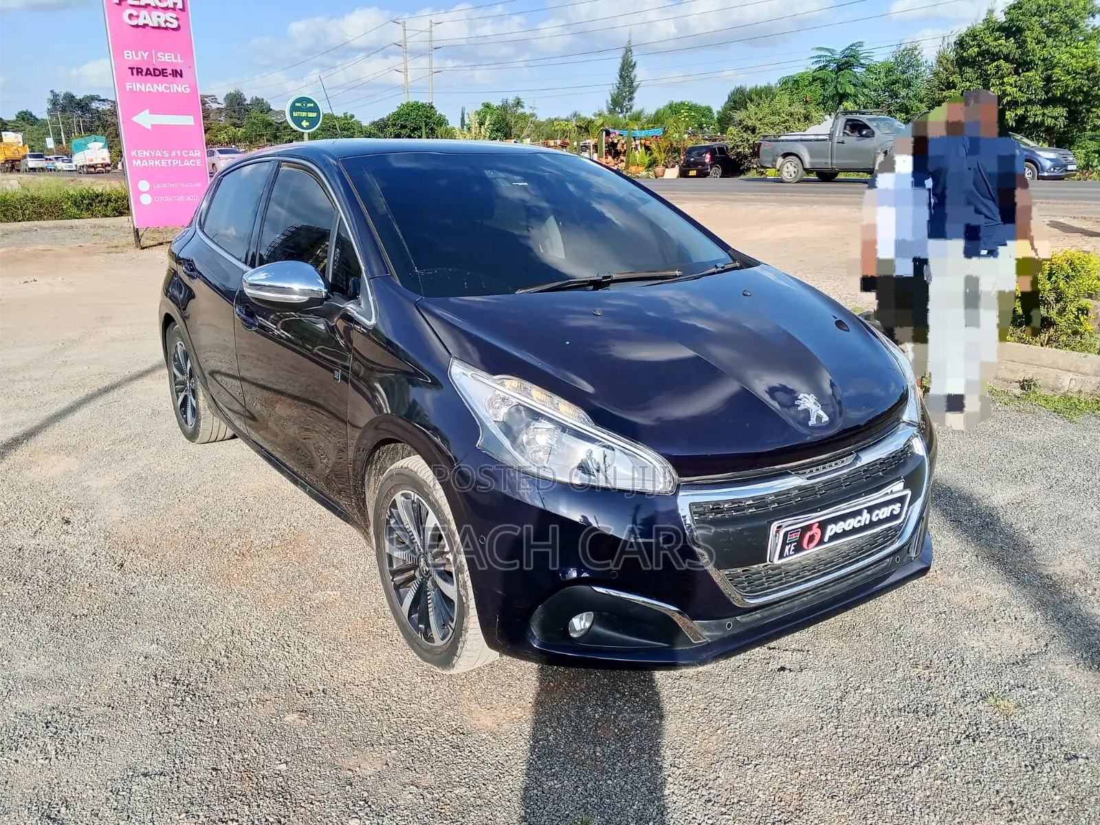 Peugeot 208 2018 Blue