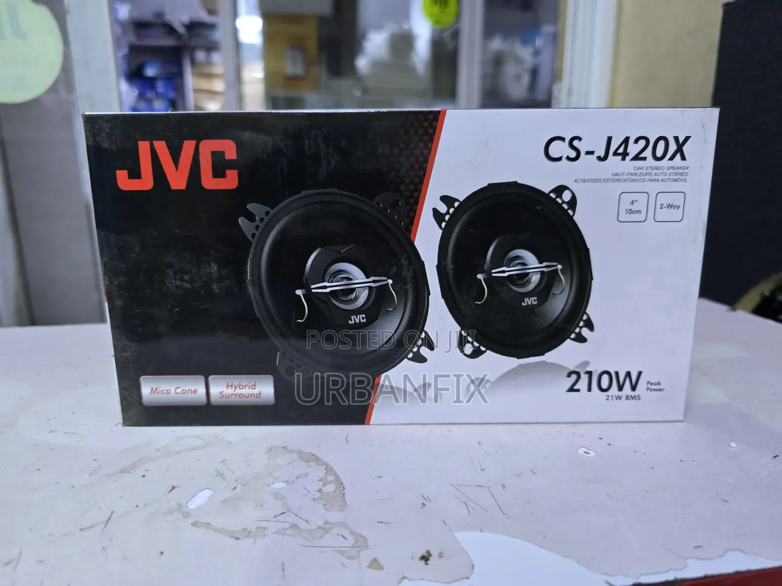 JVC 210watts 4 Inch Quality Dashboard Speakers- A Pair