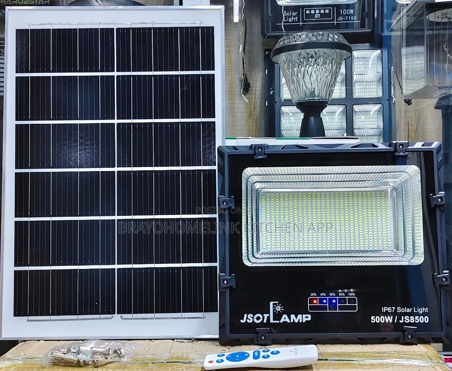 *500w Js Solar Floodlight