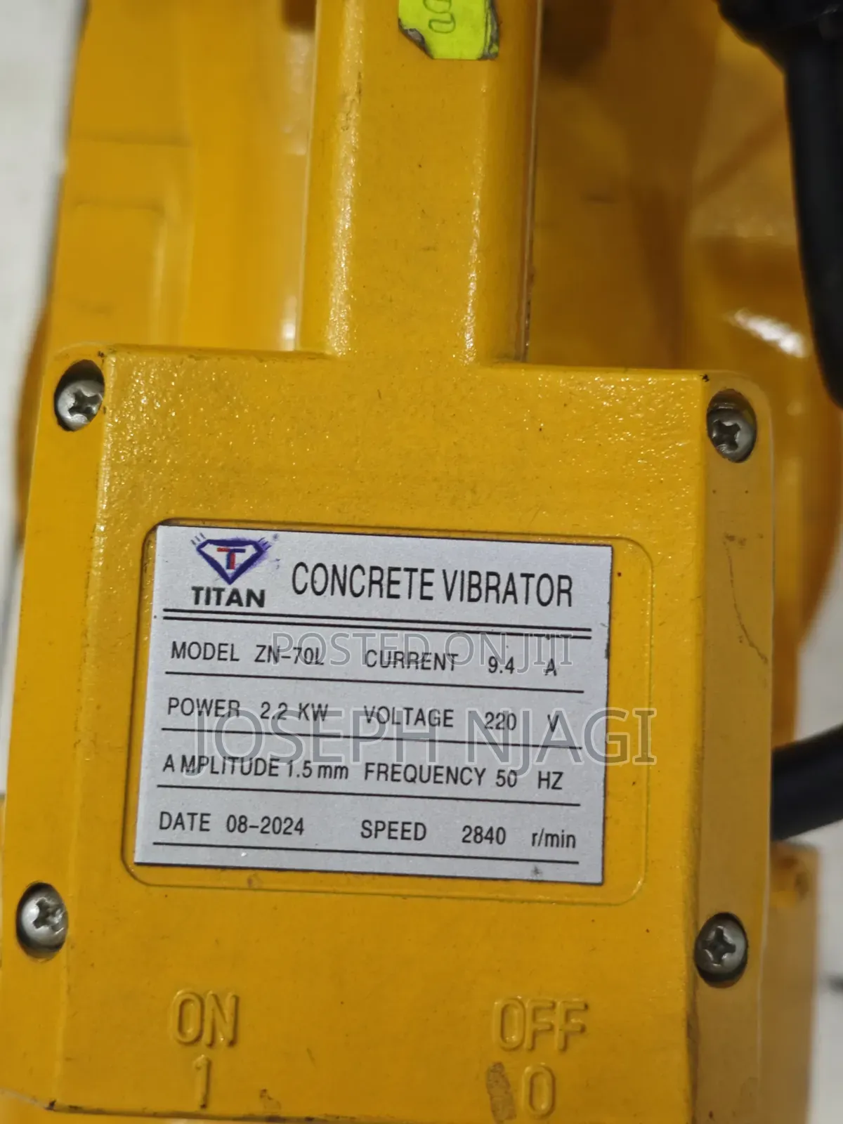 Concrete Vibrator
