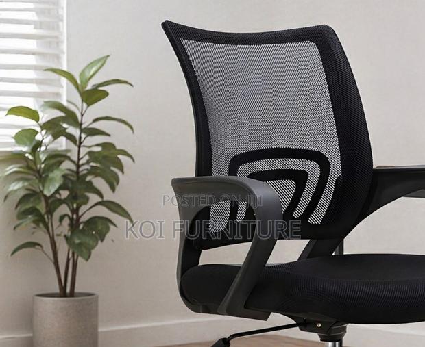 Office Chairs; Mesh Clerical Office Mesh 360 Rotation Chairs - thumbnail 2