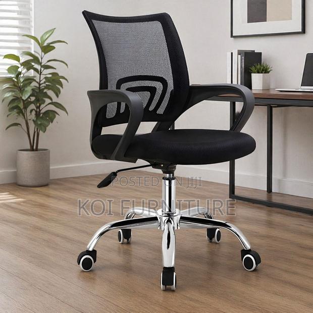 Office Chairs; Mesh Clerical Office Mesh 360 Rotation Chairs - thumbnail 5