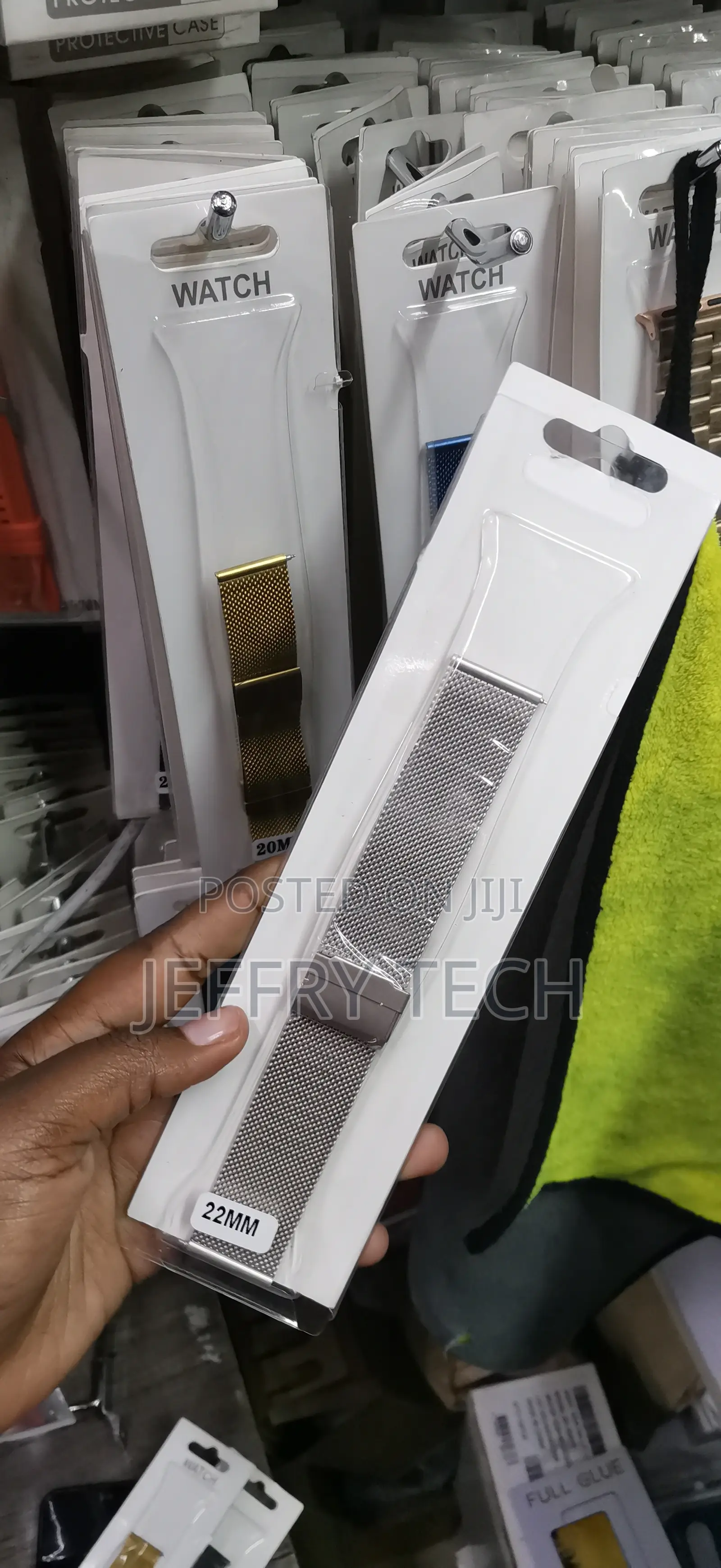 Silver Stainless Steel Milanese Mesh Band -Apple