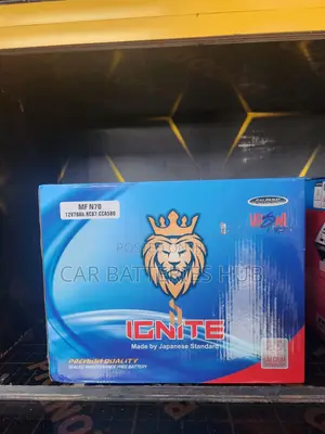 Ignite N70r - Jis · 70ah · Starting Battery