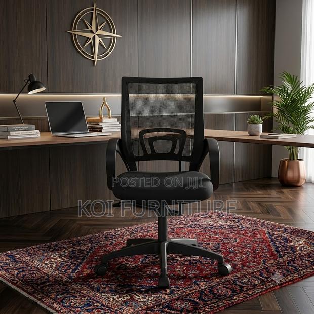 Office Chairs; Fabric Clerical Swivel Chairs - thumbnail 2