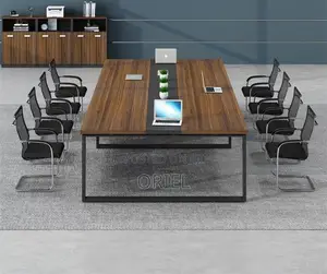 Office Table : 2400mm Office Boardroom Meeting Conference Table