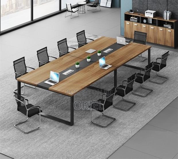 Office Table : 2400mm Office Boardroom Meeting Conference Table - thumbnail 6