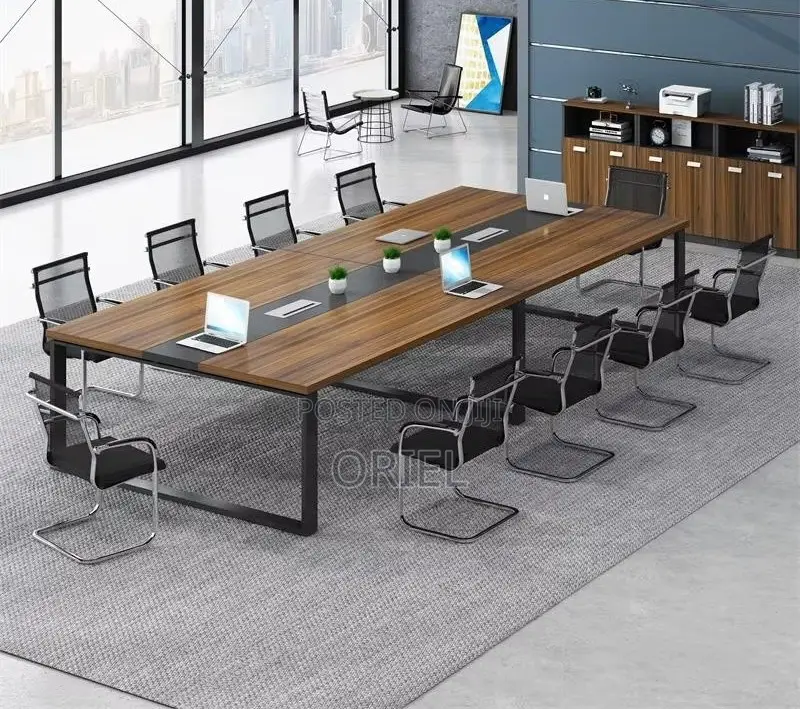 Office Table : 2400mm Office Boardroom Meeting Conference Table