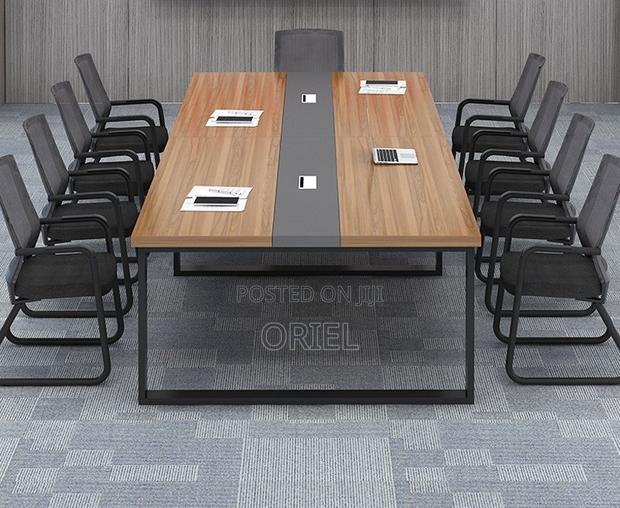 Office Table : 2400mm Office Boardroom Meeting Conference Table - thumbnail 7