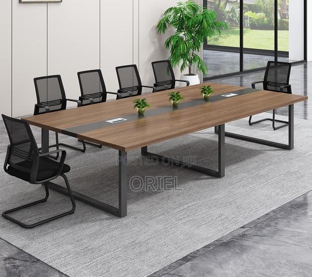 Office Table : 2400mm Office Boardroom Meeting Conference Table - thumbnail 11
