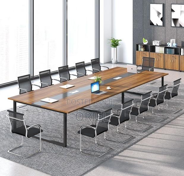 Office Table : 2400mm Office Boardroom Meeting Conference Table - thumbnail 13