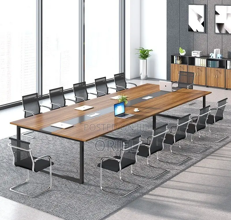 Office Table : 2400mm Office Boardroom Meeting Conference Table
