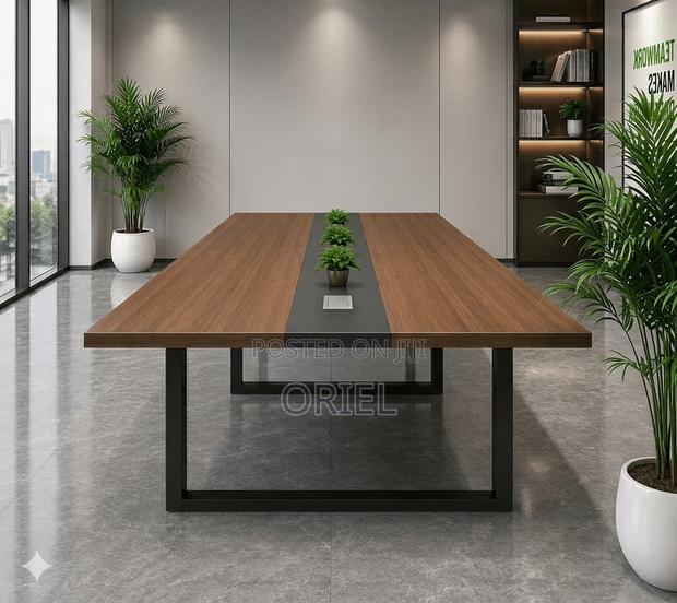 Office Table : 2400mm Office Boardroom Meeting Conference Table - thumbnail 14
