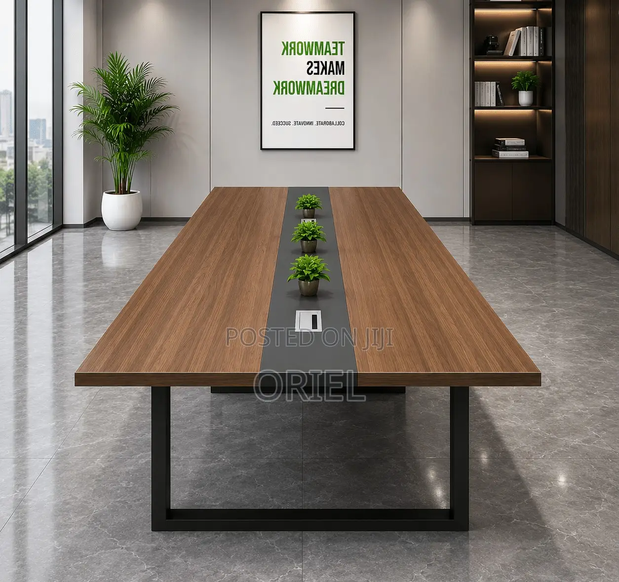 Office Table : 2400mm Office Boardroom Meeting Conference Table