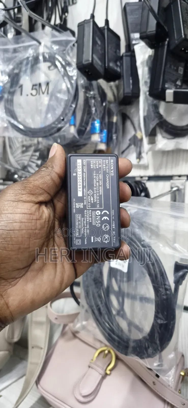 Sony Bc-TRV Charger for Sony’S V, P, and H Series Batteries