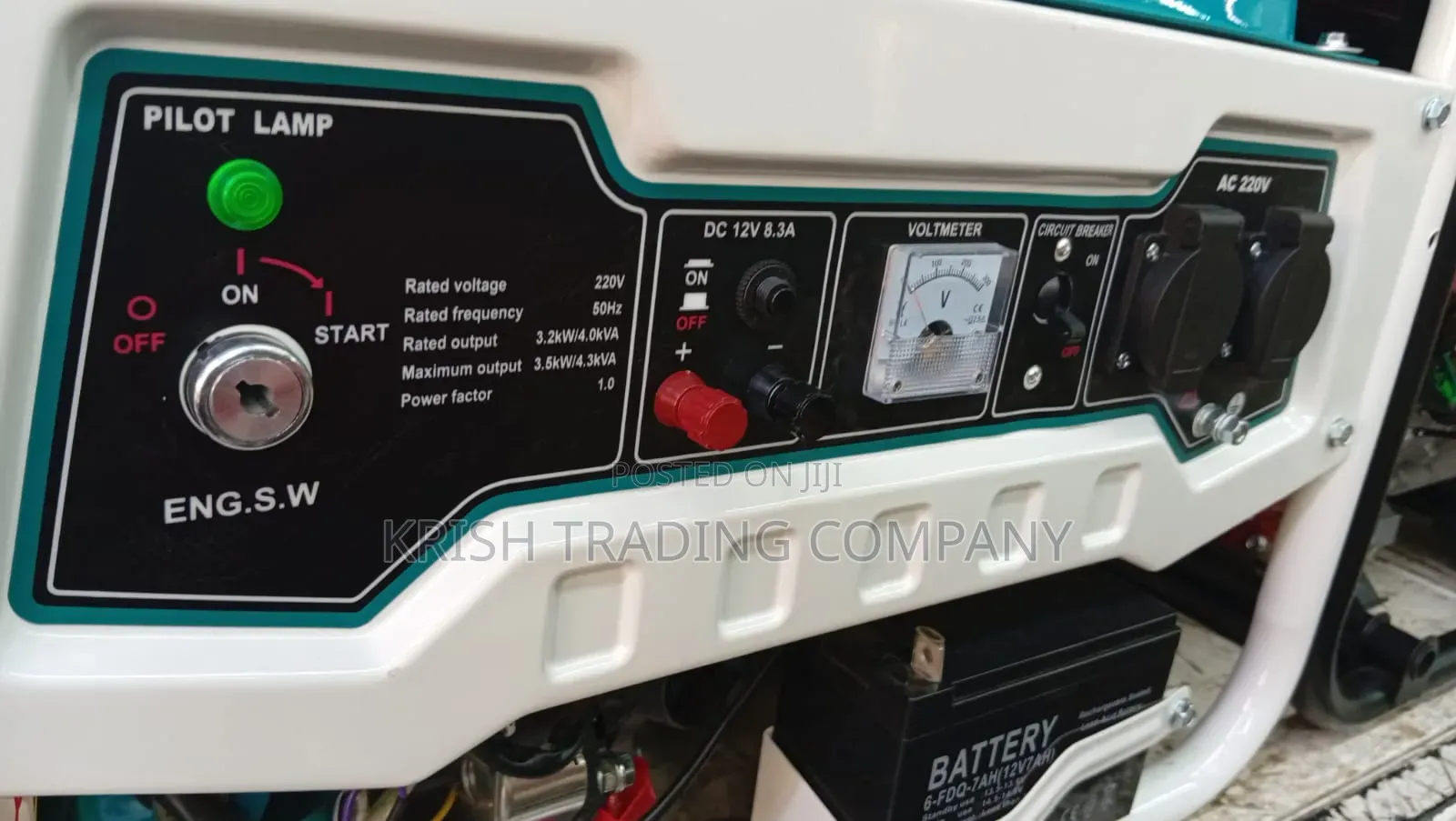 K-Power Kp5500en-6 Gasoline Generator 5.5kw