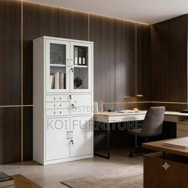 Office Cabinet; Offices Filing Cabinet With Shelves and Inside Safe