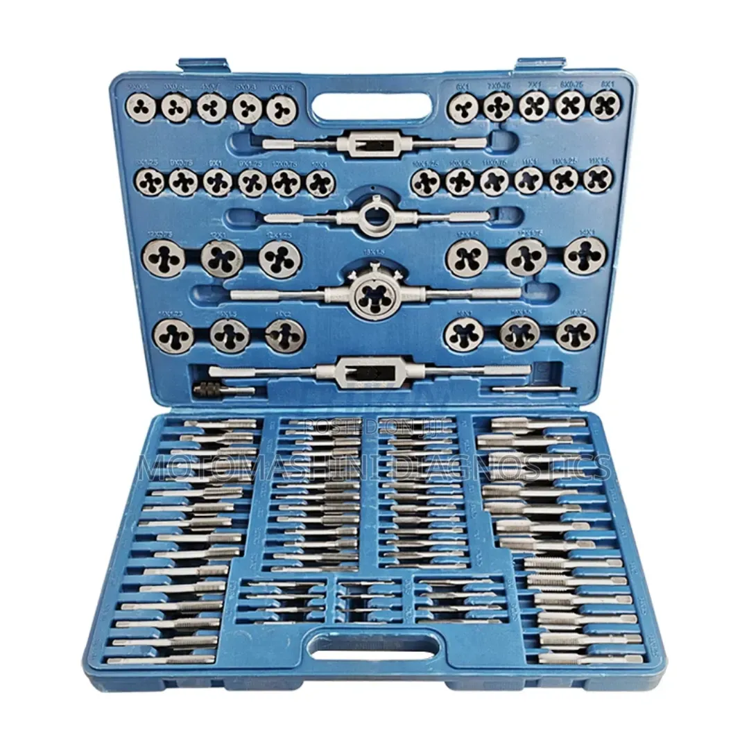 110 Piece Tap and Die Set Threading Tool Set