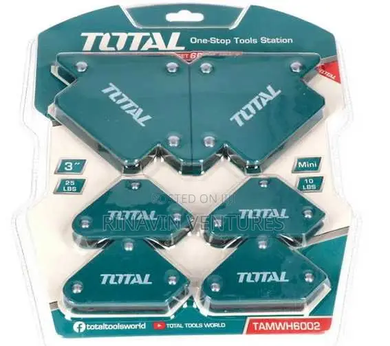 Total 6 PCS Magnetic Welding Holder Set