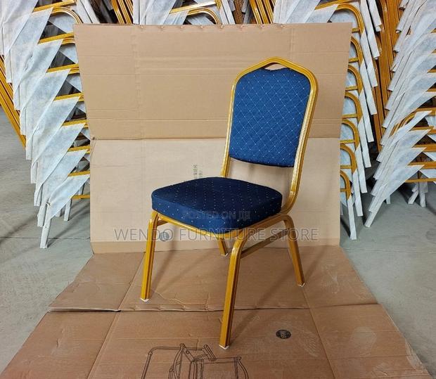 Office Chairs; Armless Office Fabric Events Chair - thumbnail 3
